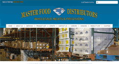 Desktop Screenshot of masterfooddist.com